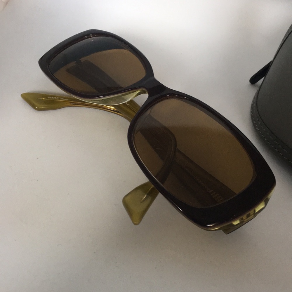 Vintage Designer EMPORIO ARMANI Tortoise Eyeglasses Sunglasses Frames & Case - Picture 14 of 16